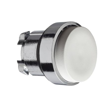 Schneider Electric Harmony Series White Spring Return Push Button Head, 22 mm Cutout, IP69K, IP67, IP66