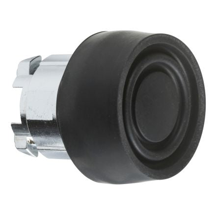 Schneider Electric Harmony Series Black Spring Return Push Button Head, 22 mm Cutout, IP66, IP67, IP69K
