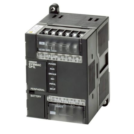 Omron CP1L Series PLC CPU, Transistor Output, 6-Input, DC Input