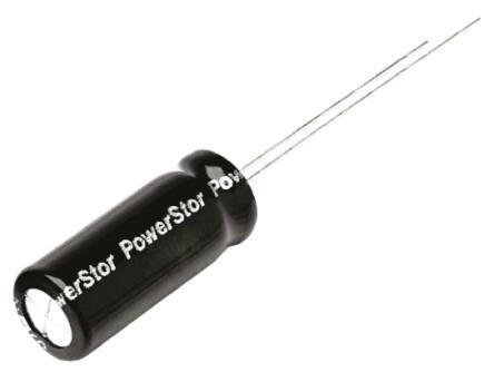 Eaton 0.22 F Supercapacitor -20 to 80 % Tolerance, Supercap B 2.5V dc, Through Hole