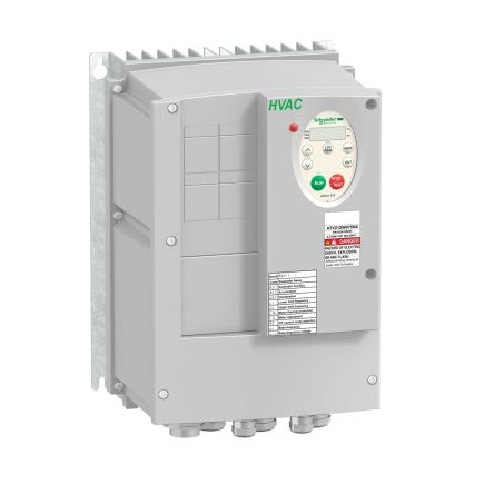 Schneider Electric Inverter Drive, 1.5 kW, 3 Phase, ATV 212 Series 480V 3.2 A