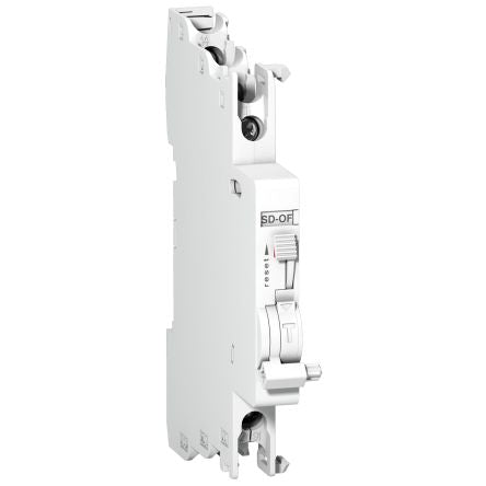 Schneider Electric Auxiliary Contact, 2 Contact, 2 CO, iC60, DIN Rail, 6 A, 130 V dc, 415V ac, A9N26929