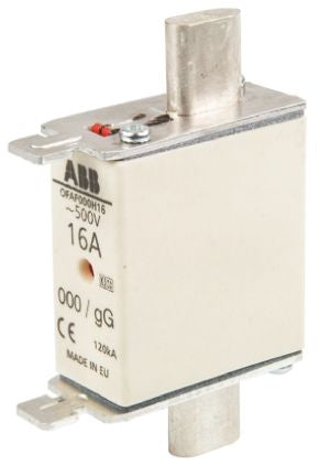 ABB 20A Centred Tag Fuse NH000 500V