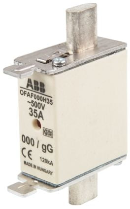 ABB 35A Centred Tag Fuse NH000 500V