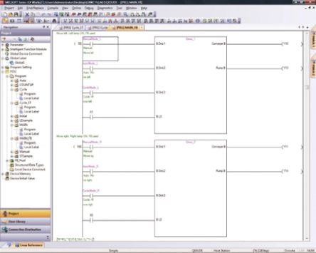 Mitsubishi Electric MELSOFT GX Series PLC Programming Software for Use with FX PLC Series