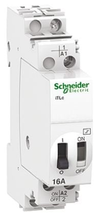 Schneider Electric DIN Rail Power Relay, 48V ac Coil, 16A Switching Current, SPST