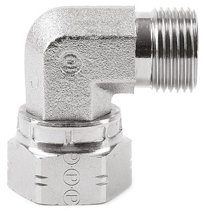 Parker 16C6MK4S, 60 °, Steel, 11 in Hose ID