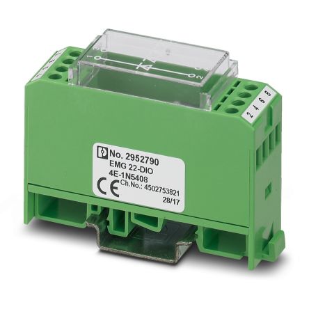 Phoenix Contact Surge Protector, 250 V ac, DIN Rail
