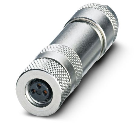 Phoenix Contact Circular Connector, 3 Contacts, Cable, M8 Connector, Socket, Female, IP67, SACC Series