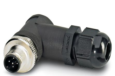 Phoenix Contact Circular Connector, 5 Contacts, Cable, M12 Connector, Plug, Male/Female, IP67, SACC Series