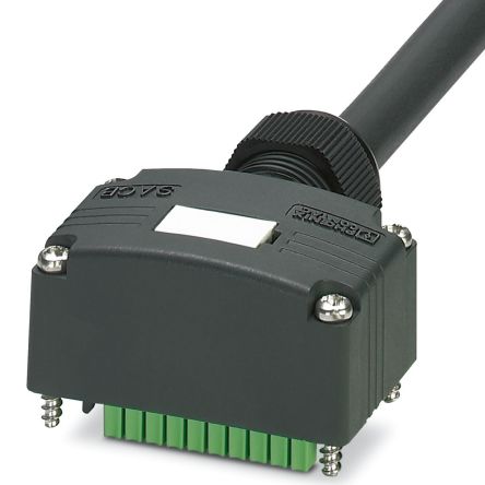 Phoenix Contact SACB Series Connector Hood, 8 Port, 5 m