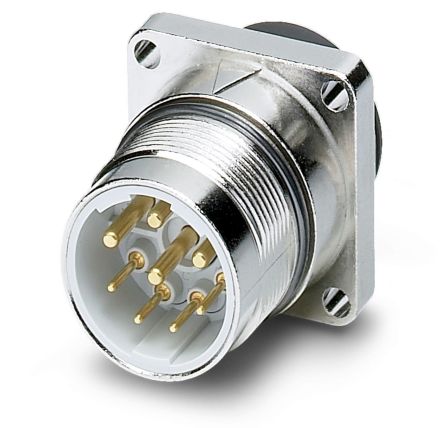 Phoenix Contact Circular Connector, 5 Contacts, Panel Mount, M23 Connector, Plug, Male, IP67, SF Series
