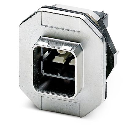 Phoenix Contact Panel Mount Frame, VS-PPC-F1-SCRJ-MNNA-1C-F for use with Push/Pull Interlocking, Round Mounting Cutout
