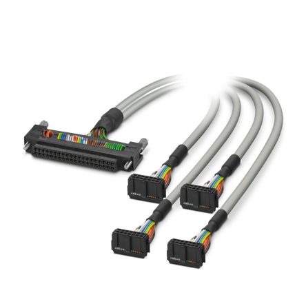 Phoenix Contact CABLE-FCN40/4X14/ 2.0M/M340 Series PLC Cable