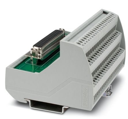Phoenix Contact 62-Contact Female Interface Module, D-Sub Connector, DIN Rail, 1A