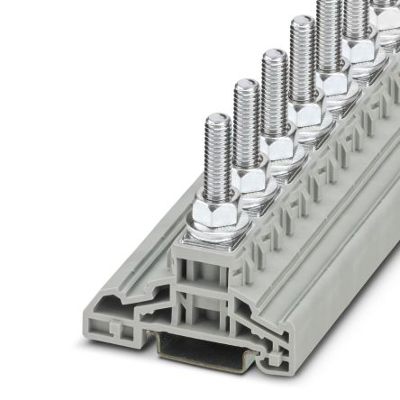 Phoenix Contact HV M8/1 Series Bridge Screw for Use with 5, NS 35/15, NS 35/7