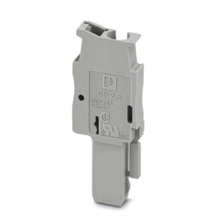 Phoenix Contact SP 2.5/1 Series Pluggable Terminal Block, 24A