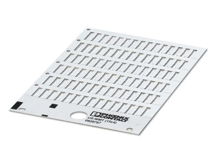 Phoenix Contact, US-WMT (15X4) Plastic Cable Marker for use with Modular Terminal Block