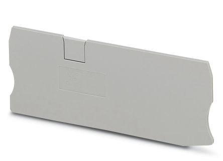 Phoenix Contact D-ST 16-TWIN Series End Cover for Use with Modular Terminal Block