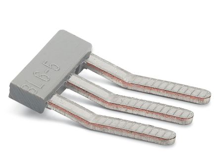 Phoenix Contact EBL3- 5 Series Jumper Bar for Use with Modular Terminal Block