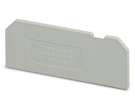 Phoenix Contact DP-UKKB 3/ 5 Series Spacer Plate for Use with Modular Terminal Block