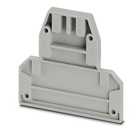 Phoenix Contact DG-UKK 3/5 Series End Cover for Use with Modular Terminal Block