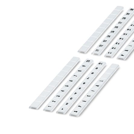 Phoenix Contact, ZBF8.LGS:11-20 Polyamide Marker Strip for use with Terminal Block