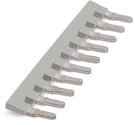 Phoenix Contact EB 10-12 Series Jumper Bar for Use with Modular Terminal Block