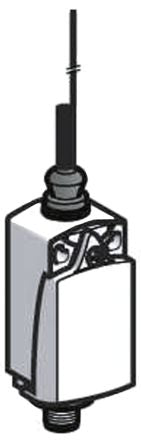 Telemecanique Sensors OsiSense XC Series Cats Whisker Limit Switch, 1 NO/1 NC, IP67, IP66, Plastic Housing, 240V ac, 3A