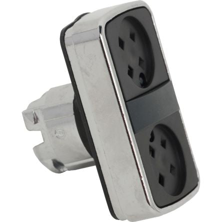 Schneider Electric Harmony Series Black Momentary Push Button Head, 22 mm Cutout, IP67