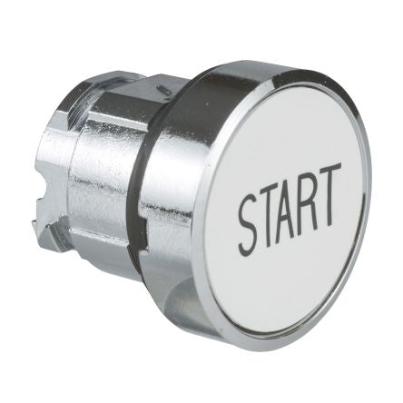 Schneider Electric Harmony Series White Momentary Push Button Head, 22 mm Cutout, IP66, IP67, IP69K