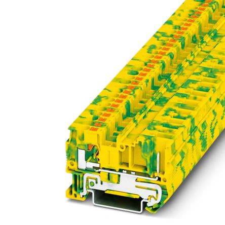 Phoenix Contact PT 4/1P-PE Series Earth Terminal Block Push-in