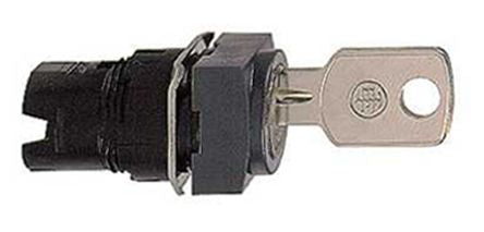 Schneider Electric Harmony 2-position Key Switch Head, Stay Put, 16 mm Cutout