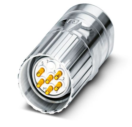 Phoenix Contact Circular Connector, Cable, M23 Connector, Socket, Male, IP67, CA-9P Series