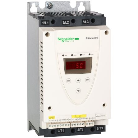 Schneider Electric Altistart Soft Starter 600V ac, 18.5 kW, 3 Phase, IP54