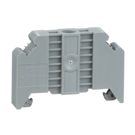 Schneider Electric Linergy TR Series End Stop for Use with DIN Rail 35 mm, TRH IDC Terminal Block, TRP Push-in Terminal