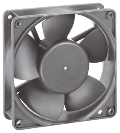 ebm-papst 400 Series Axial Fan, 24V dc, 13.5 m³/h, 1.7 W 40 mm 20mm 20 mm