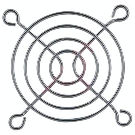 ebm-papst LZ28 Series Metal Finger Guard for 60 mm Fans, 50 mm Hole Spacing 53 mm 53mm, 5 mm