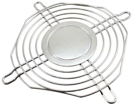 ebm-papst LZ32-4 Series Steel, Metal Finger Guard for 80 mm Fans, 71.5 mm Hole Spacing 78.2 mm 78.2mm, 4.7 mm
