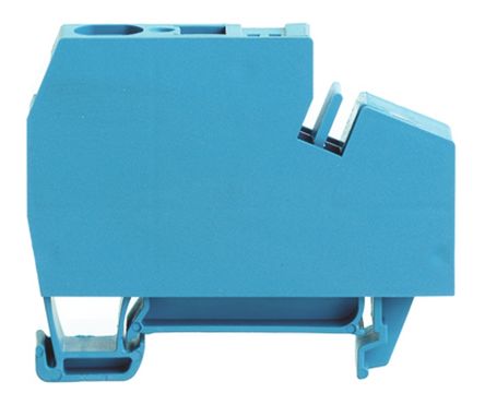 Weidmüller 1772950000 Z Series Feed Through Terminal Block Blue, 16mm², 1-Level, Clamp