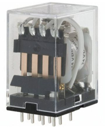 Omron PCB Power Relay, 120V ac Coil, 3A Switching Current, 4PDT