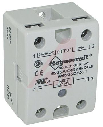 Schneider Electric Solid State Relay, 25 A Load, 280 V ac Load, 32V dc Control