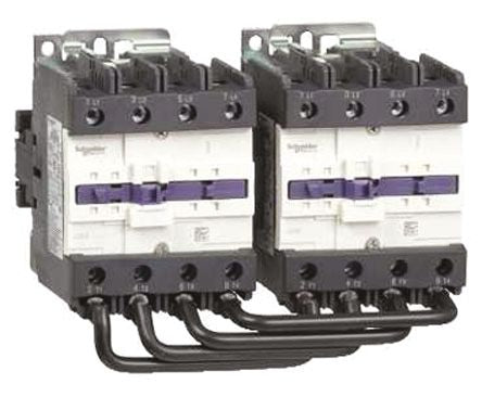 Schneider Electric TeSyS D Contactor, 230V ac Coil, 4-Pole, 125 A, 12.5 W 230V ac, 4 NO, 1kV ac