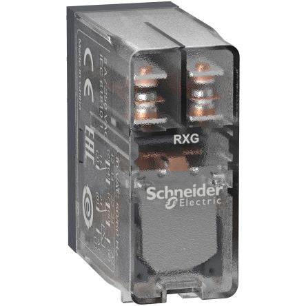 Schneider Electric Power Relay, 230V ac Coil, 5A Switching Current, DPDT