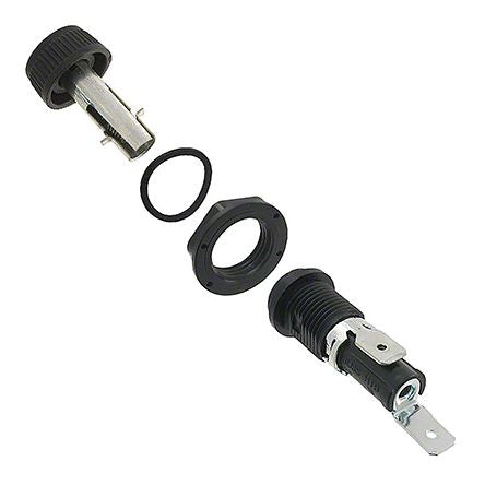 Eaton 16A Panel Mount Fuse Holder, 1P-Pole for 5 x 20 mm, 25V