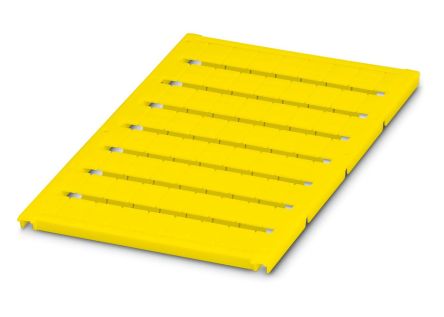 Phoenix Contact, UC-TM8 YE Polyamide Marker Label for use with Terminal Block