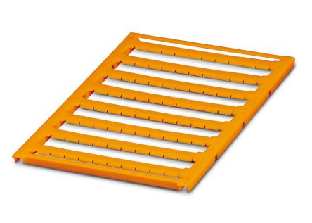 Phoenix Contact, UC-TMF6 OG Polyamide Marker Label for use with Terminal Block