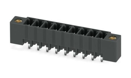 Phoenix Contact MCV 1.5/ 9-GF-3.81 P26 THR Series Pluggable Terminal Block, 9-Contact, 3.81 mm Pitch, 1 Row, 1707706