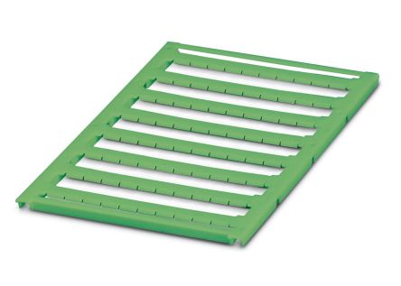 Phoenix Contact, UC-TMF6 GN Polyamide Marker Label for use with Terminal Block