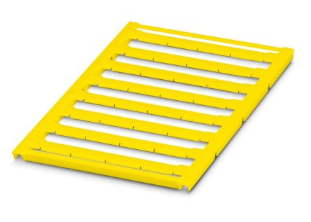 Phoenix Contact, UC-TMF 16 YE Polyamide Marker Label for use with Terminal Block